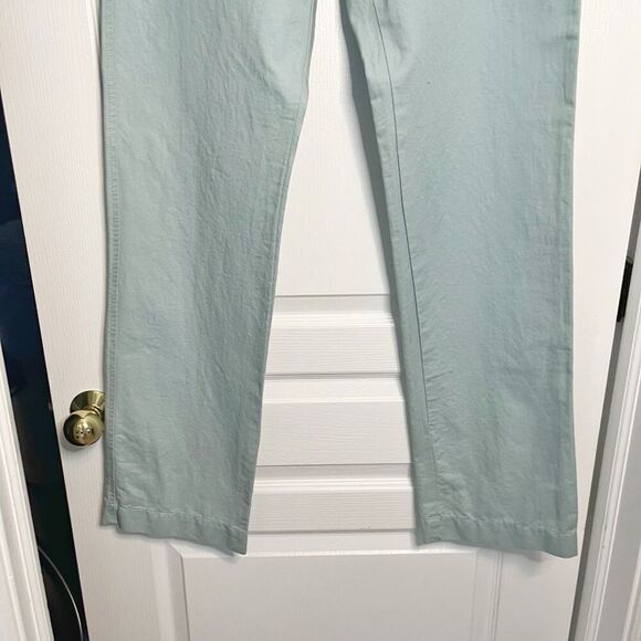 Gap Outlet NWT Slub High Rise Linen/Cotton Pocket Relaxed Fit Khaki Chino Pants - Picture 9 of 15